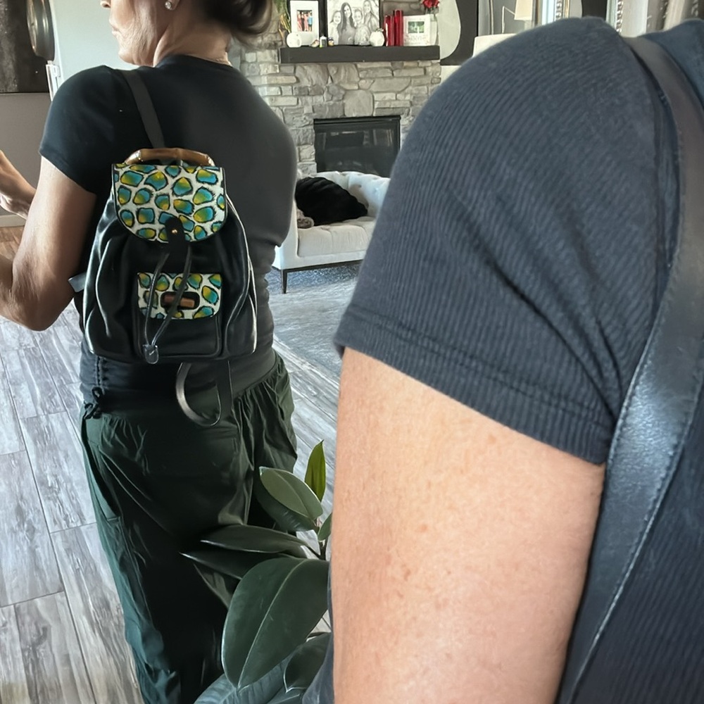 Gucci Hand Painted Small Backpack. - image 4